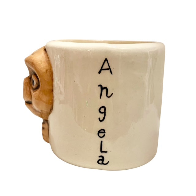 rare!★vintage★E.T.★映画E.T.★イーティー★映画イーティー★MUG★マグ★マグカップ★cup★カップ★フェイスマグ手作り★movie★ムービー★陶器★置物★人形★フィギュア★ぬいぐるみ