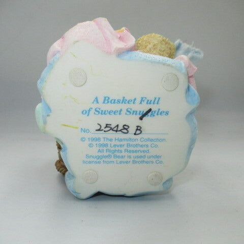 vintage Snuggle Bear pottery figure★90's vintage★doll figure stuffed animal★Snuggle Bear★Snuggle★Snuggle Bear★Pottery★