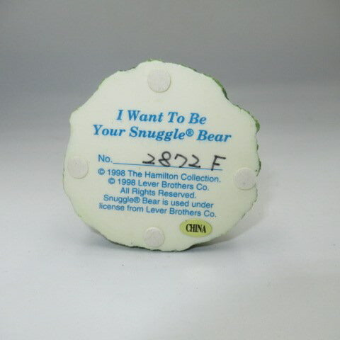 vintage Snuggle Bear pottery figure★90's vintage★doll figure stuffed animal★Snuggle Bear★Snuggle★Snuggle Bear★Pottery★