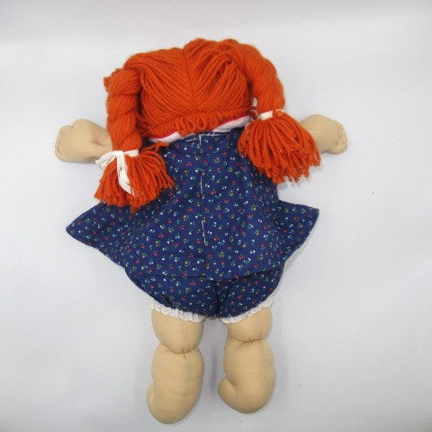 80's★Cabbage patch kids★vintage★cabbage doll★baby★floral pattern★red hair★