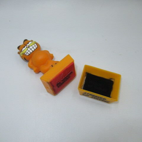 80's GARFIELD★ガーフィールド★PVC★フィギュア★人形★ぬいぐるみ★スタンプ★2★