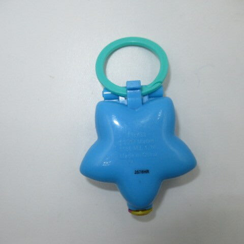 2017年★Polly Pocke★ポーリーポケット★コンパクト★復刻版★フィギュア★人形★ぬいぐるみ★★ビンテージ★キーホルダー★星★ブルー★