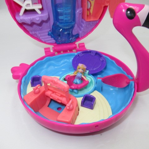 2017 ★ Polly Pocke ★ Polly Pocke ★ Compact ★ Reprint ★ Flamingo ★ Compact ★ Doll ★ Figure ★ Play house ★ Dollhouse ★