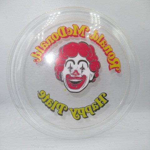 Mcdonald★マクドナルド★ビンテージ★ロナルド・マクドナルドお皿★プレート★プラスティックプレート★人形★フィギュア★