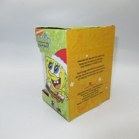 2008★SPONGE BOB★SpongeBob★Nickelodeon★Christmas Ornament★Figure★Doll★Plush★Vintage★vintage★