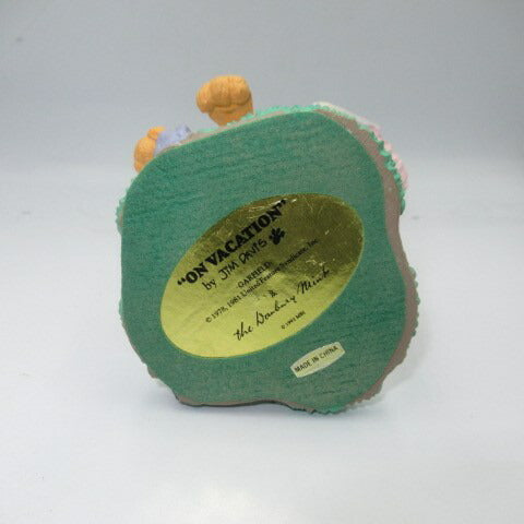 80's★Garfield★ガーフィールド★陶器★vintage★ビンテージ★人形★フィギュア★ぬいぐいるみ★vacation★バケーション★★