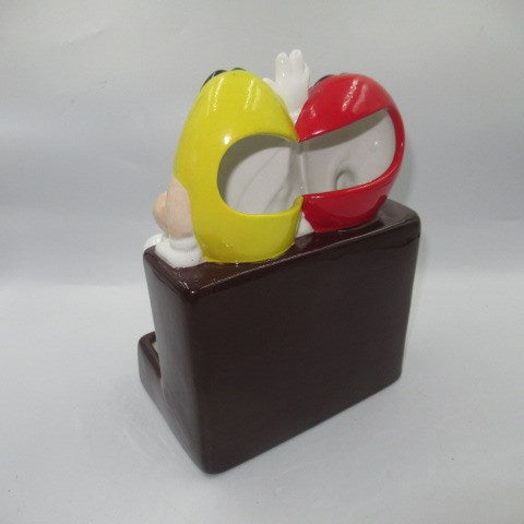 Vintage★m&m's★m&ams★pottery★chocolate dispenser★figure★doll★stuffed animal★