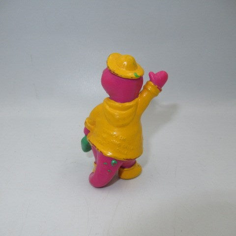 1993★Burney★Barney★Doll★Figure★Stuffed animal★Raincoat★PVC★★