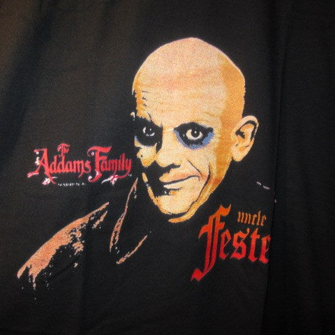 ADAMS FAMILY★Addams Family★Fester★Fester★T-shirt★Doll★Stuffed animal★Figure★Black★L size★New★