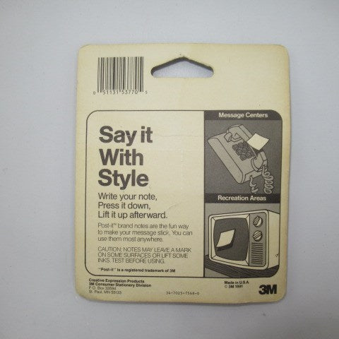 1991年★90's★vintage★ビンテージ★GARFIELD★ガーフィールド★付箋★メモ★人形★フィギュア★ぬいぐるみ★