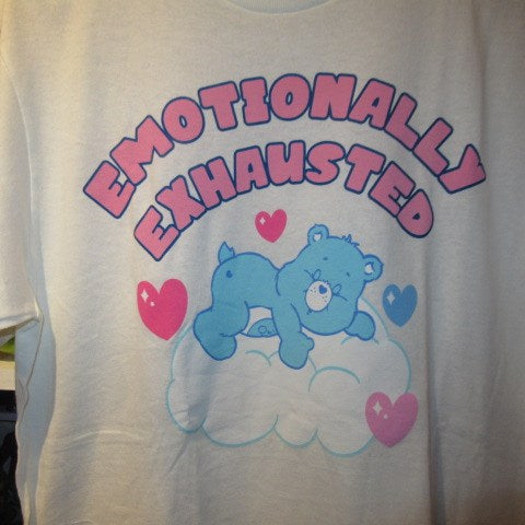 Care Bears★ケアベア★Bettime Bear ★ベットタイムベア★Tシャツ★フィギュア★人形★ぬいぐるみ★ホワイト★Lady's★Mサイズ★新品★