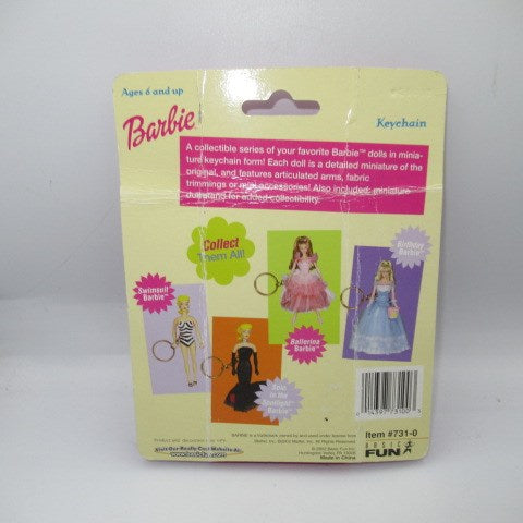 2002年★Barbie★バービー★キーホルダー★キーチェーン★★フィギュア★人形★ぬいぐるみ★バレリーナ★