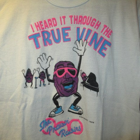 vintage★Vintage★The Caliornia Raisins★Caliornia Raisins★T-shirt★DEAD STOCK★Dead stock★Youth L size★Children size★