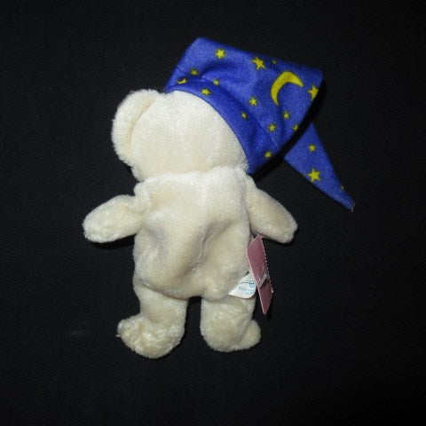2001 ★ SUNUGGLE BEAR ★ Snuggle Bear ★ Fur Fur ★ Beanie ★ Bean Bag Doll ★ Hat ★ Figure ★ Doll ★ Stuffed Animal ★