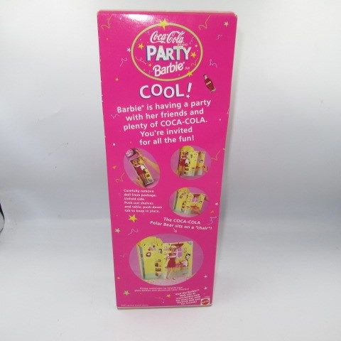 1998年★90’s★Barbie★バービー★Coca-cola Party Barbie★コカ・コーラバービー★フィギュア★ぬいぐるみ★人形★