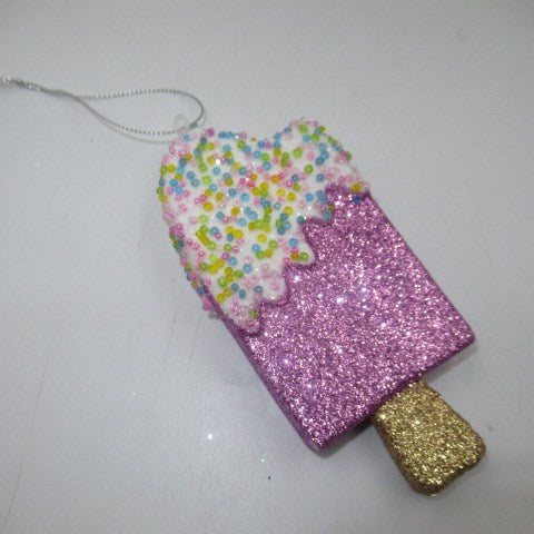 クリスマスオーナメント★Christmas Ornament★クリスマスツリー★アイスキャンディ★ピンク★スウィーツオーナメント★フィギュア★人形★ぬいぐるみ★