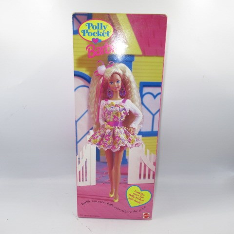 1994★90's★Barbie★Barbie★Polly Pocket Barbie★Polly Pocket Barbie★With doll★Figure★Doll★Stuffed animal★