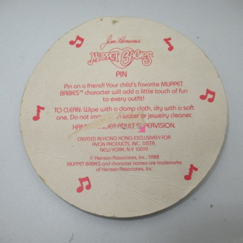 1988年★80's★MUPPET SHOW★MUPPET BABIES★マペットショー★マペッツベイビー★カーミット★KARMIT★PINS★ピンバッジ★ジム・ヘンソン★フィギュア★人形★