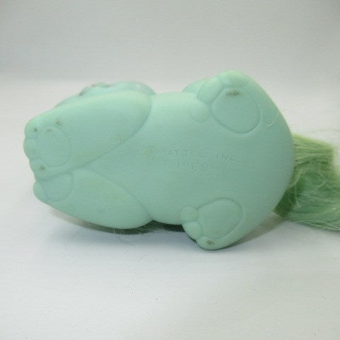 1989年★80's★vintage★ビンテージ★MATTEL★little pretty★リトルプリティ★キティ★ソフビ★人形★ぬいぐるみ★フィギュア★バラ★green★グリーン★★