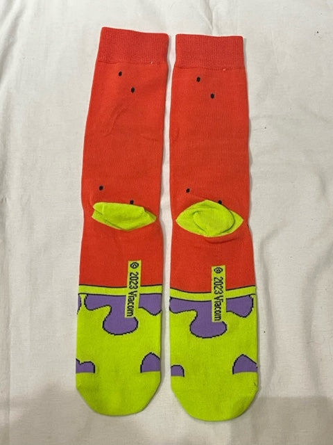 spongebob★スポンジボブ★Patrick★パトリック★ヒトデ★pink★ピンク★socks★ソックス★メンズ★ウィメンズ★人形★ぬいぐるみ★フィギュア★①★
