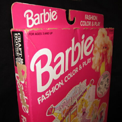1991★Barbie★FASHION COLOR&PLAY Barbie★Barbie★Activity set★Doll★Figure★Coloring book