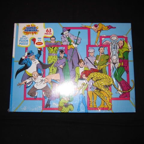 1987年★MARVEL★DCコミック★マーベルスーパーヒーローズ★パズル★フィギュア★人形★スーパーパワーズ★ペンギン・ジョーカー