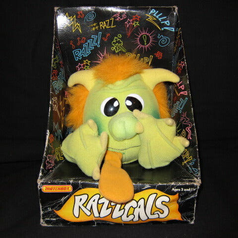 Rare★1986★80'S★RAZZCALS★MATCHBOX★THUNDER★My Pet Monster★Stuffed Toy★