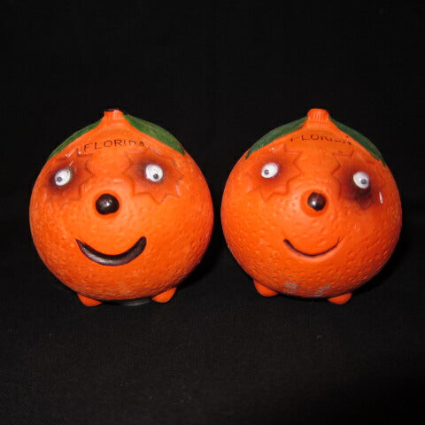 FLORIDA ORANGE★フロリダ オレンジ★ソルト&ペッパー★陶器★フィギュア★人形★ビンテージ★ヴィンテージ★VINTAGE