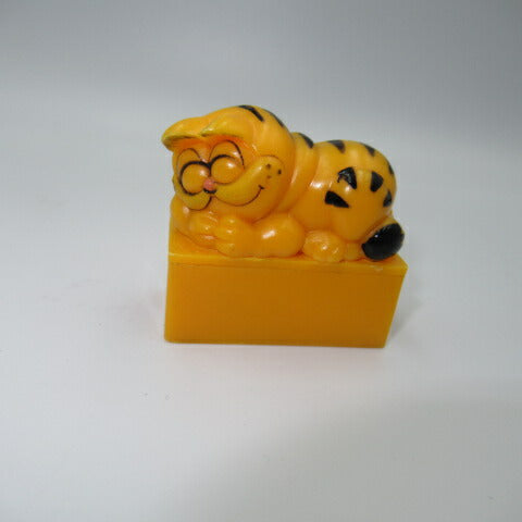 80'★ビンテージ★ガーフィールド★フィギュア★ぬいぐるみ★人形★シャープナー★鉛筆削り★プラスティック★sleep