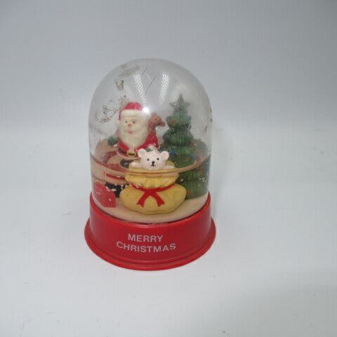 ビンテージ★VINTAGE★ミニサイズ★クリスマス★Christmas★Xmas★サンタ★サンタクロース★スノードーム★ウォータードーム★人形★フィギュア★