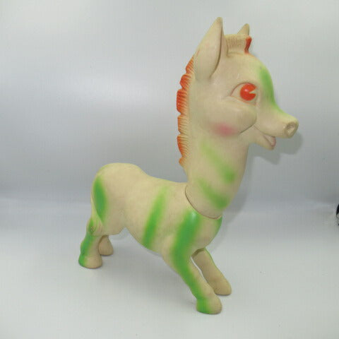 ビンテージ★スクイーズ★ソフビ人形★可愛いシマウマ★ZEBRA★フィギュア★人形★