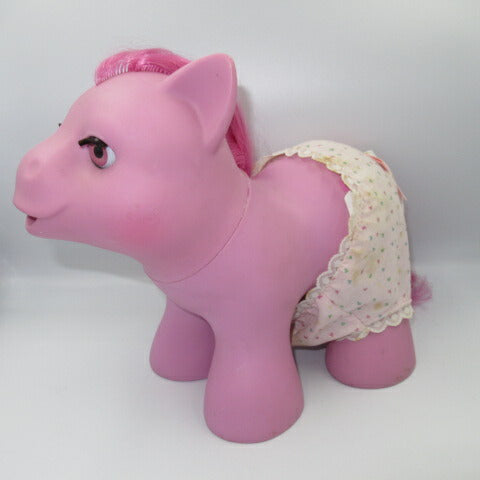 レア!80's★ビンテージ★My Little Pony★マイリトルポニー★Soft and Sleepy Newborns★大きい★目パチ★フィギュア★人形★ニューボーン★ピンク