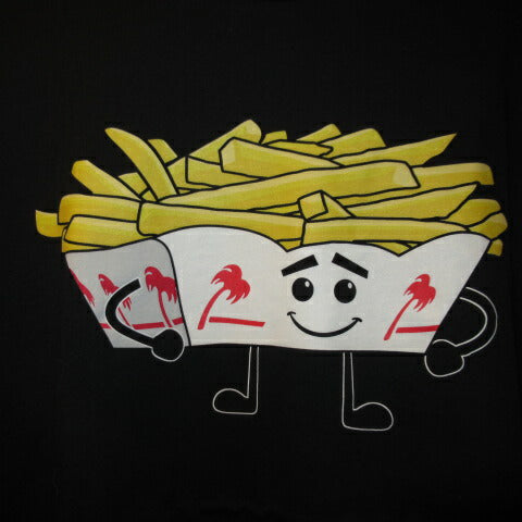 IN-N-OUT BURGER★In-N-Out Burger★California★T-shirt★M size★Black★French fries★New