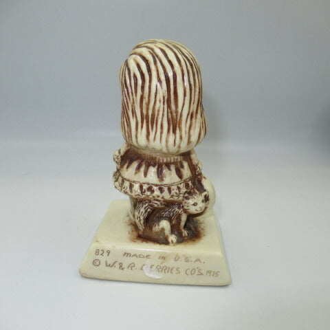 70's★Vintage★Message doll★Trophy figure★Valentine★Doll★Figure★Old★Be My Valentine