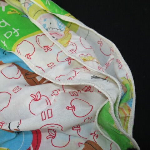 SESAME STREET★セサミストリート★ビッグバード★Big Bird★クッキーモンスター★CookieMonster★オスカー★Oscar The Grouch★アーニー★バート★フィットシーツ★ボックスシーツ★VINTAGE★ぬいぐるみ★フィギュア★人形★USED★学校★リンゴ