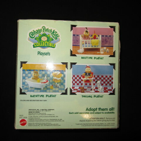 90's ★ 1996 ★ CabbagePatchKids ★ Cabbage Doll ★ BATHTIME PLAYSET ★ Playset ★ Vintage ★ Vintage ★ Figure ★ PVC ★ Doll ★ Bath