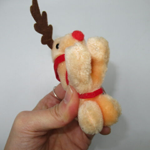 80's★Reindeer★Clip doll★CLIP-ON★Vintage★Figure★PVC★