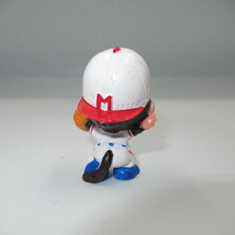 70's★1979年★ビンテージ★モンチッチ★Monchhichi★PVC★フィギュア★人形★ぬいぐるみ★VINTAGE★サル★猿★野球★キャッチャー