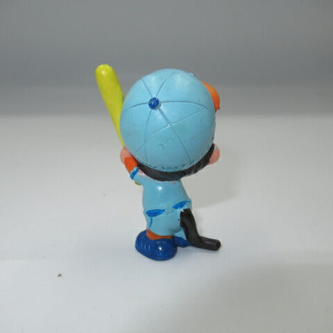 70's★1979年★ビンテージ★モンチッチ★Monchhichi★PVC★フィギュア★人形★ぬいぐるみ★VINTAGE★サル★猿★野球★バッター