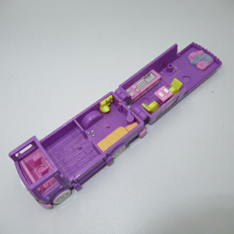 90's★1994★Vintage★Polly Pocket★Polly Pocket★Stable on the Go★Car★Bus★Compact★Doll★Figure★Play house★Dollhouse★Mini car