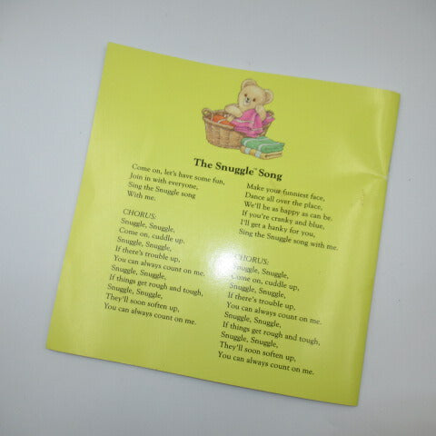 Vintage★1987★80S★Snuggle★Snuggle Bear★Furfa★Picture book★Cassette tape★Doll★Stuffed animal★24 pages