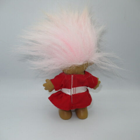 rare! Vintage★RUSS★TROLL★TROLLS★Trolls★Valentine★Doll★Figure★Pastel pink hair