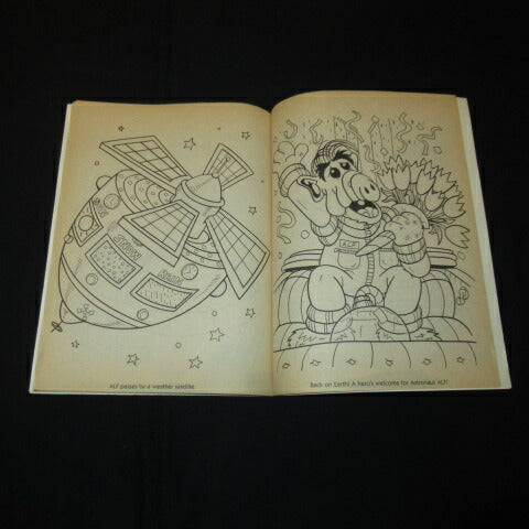 1987年★ビンテージ★NHK海外ドラマ★ALF★アルフ★ぬり絵★Coloring Book★絵本★コミック★★フィギュア★人形★ぬいぐるみ