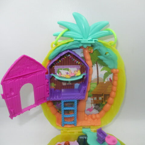 2019年★Polly Pocket★ポーリーポケット★コンパクト★人形★フィギュア★ままごと★ドールハウス★3D★パイナップル★バッグ★ショルダー