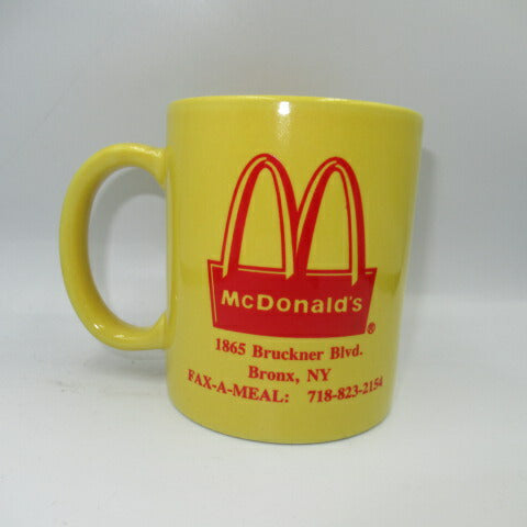 Vintage★McDonald's★Cup★Mug★Cup★Figure★Doll★Fly Guy★Donald★Logo★Pottery