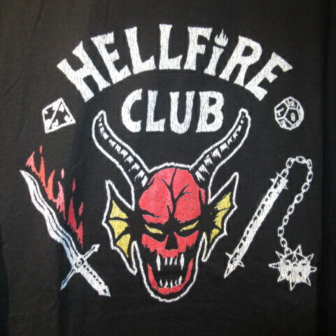 STRANGER THINGS★Stranger Things★T-shirt★HELLFIRE CLUB★T-shirt★Eleven★Figure★NET FLIX★L size★New