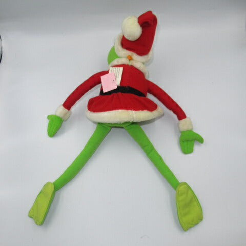 ビンテージ★90’s★マペットショー★KERMIT★カーミット★Christmas★クリスマス★ぬいぐるみ★人形★フィギュア★セサミストリート★センチ★35センチ