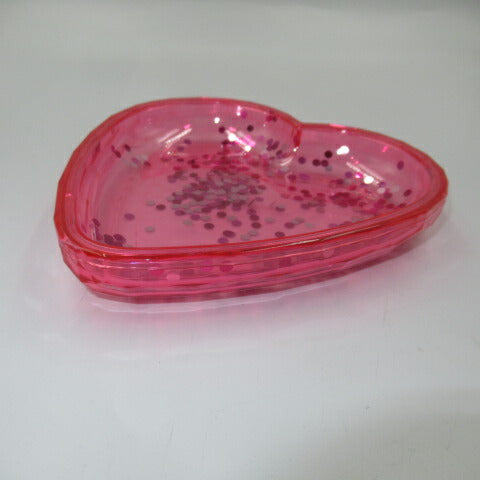 Valentine ★ Flakes included ★ Tray ★ Accessory case ★ Dish ★ Plate ★ Figure ★ Doll ★ Candy hearts ★ Pink 1