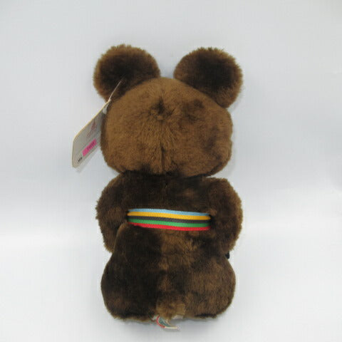 ビンテージ★1980年★モスクワオリンピック★ミーシャ★ぬいぐるみ★PVC★人形★クマ★フィギュア★28センチ