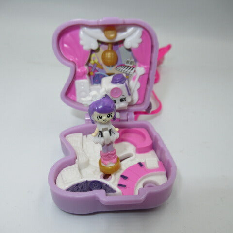 Shopkins★Shopkins★Compact★Figure★Polly Pocket★Doll★Miniature★Necklace★Musical notes